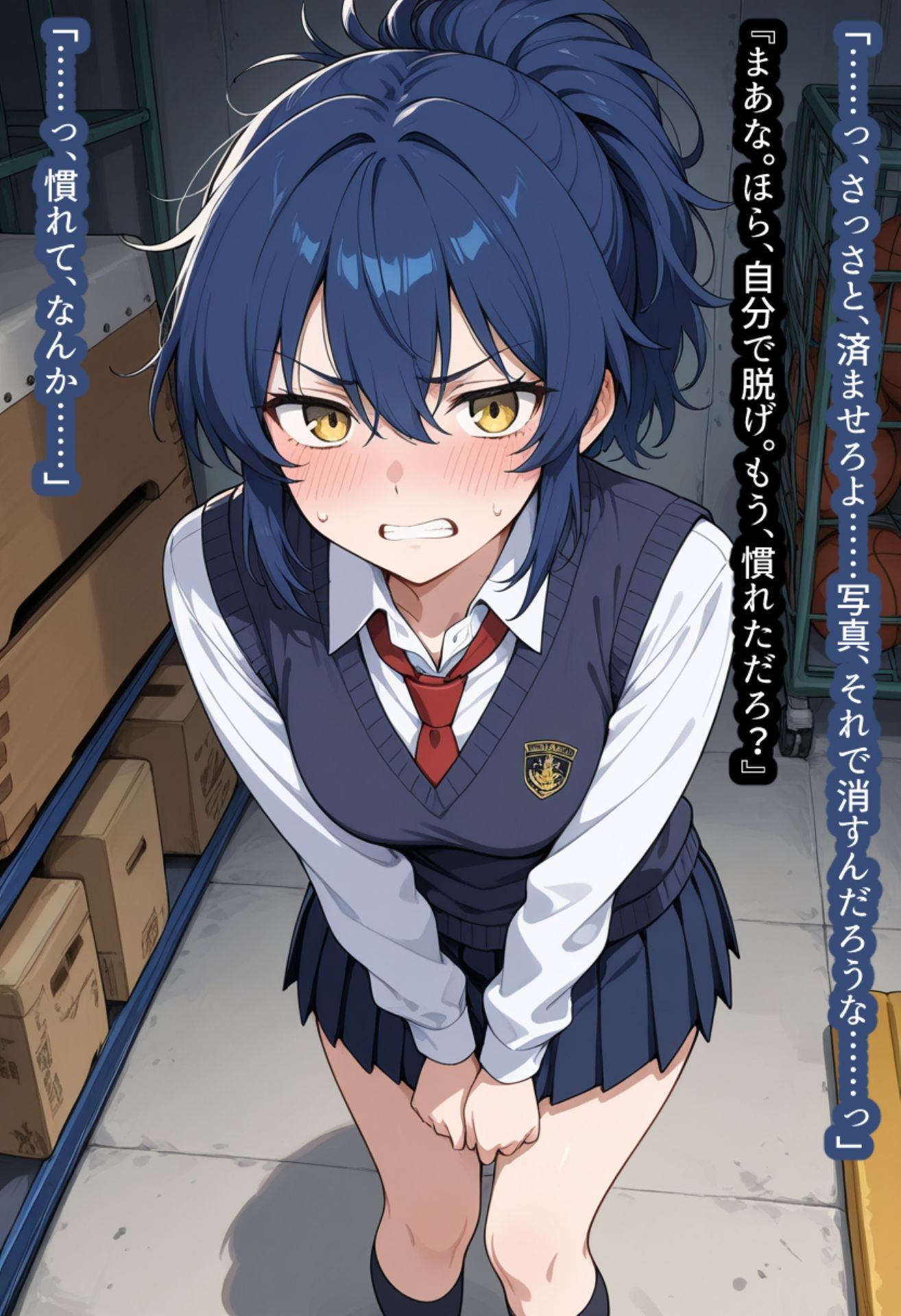 自信満々なスポーツ少女が勝負に負けていいなりになる話の作品画像 6