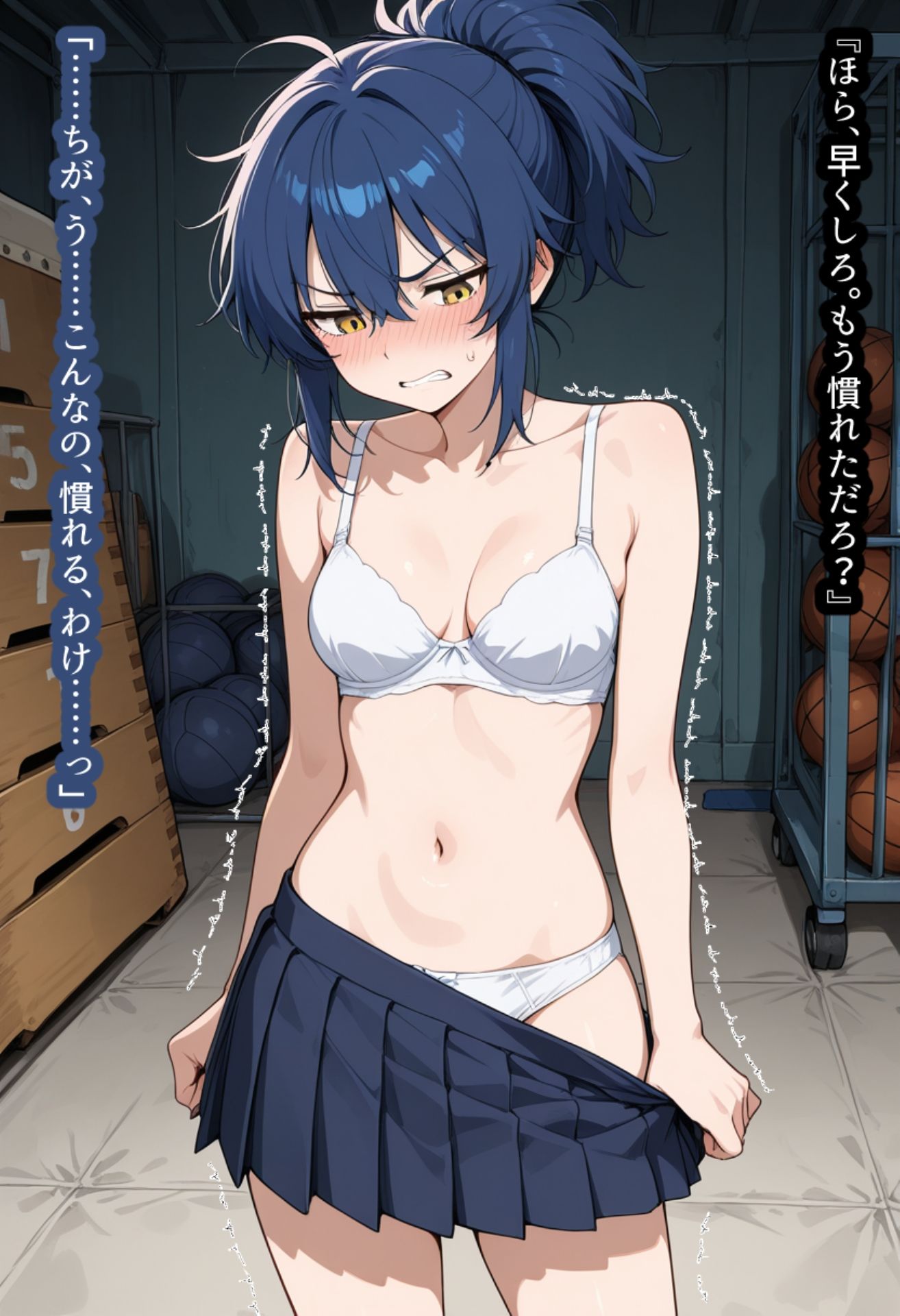 自信満々なスポーツ少女が勝負に負けていいなりになる話の作品画像 7