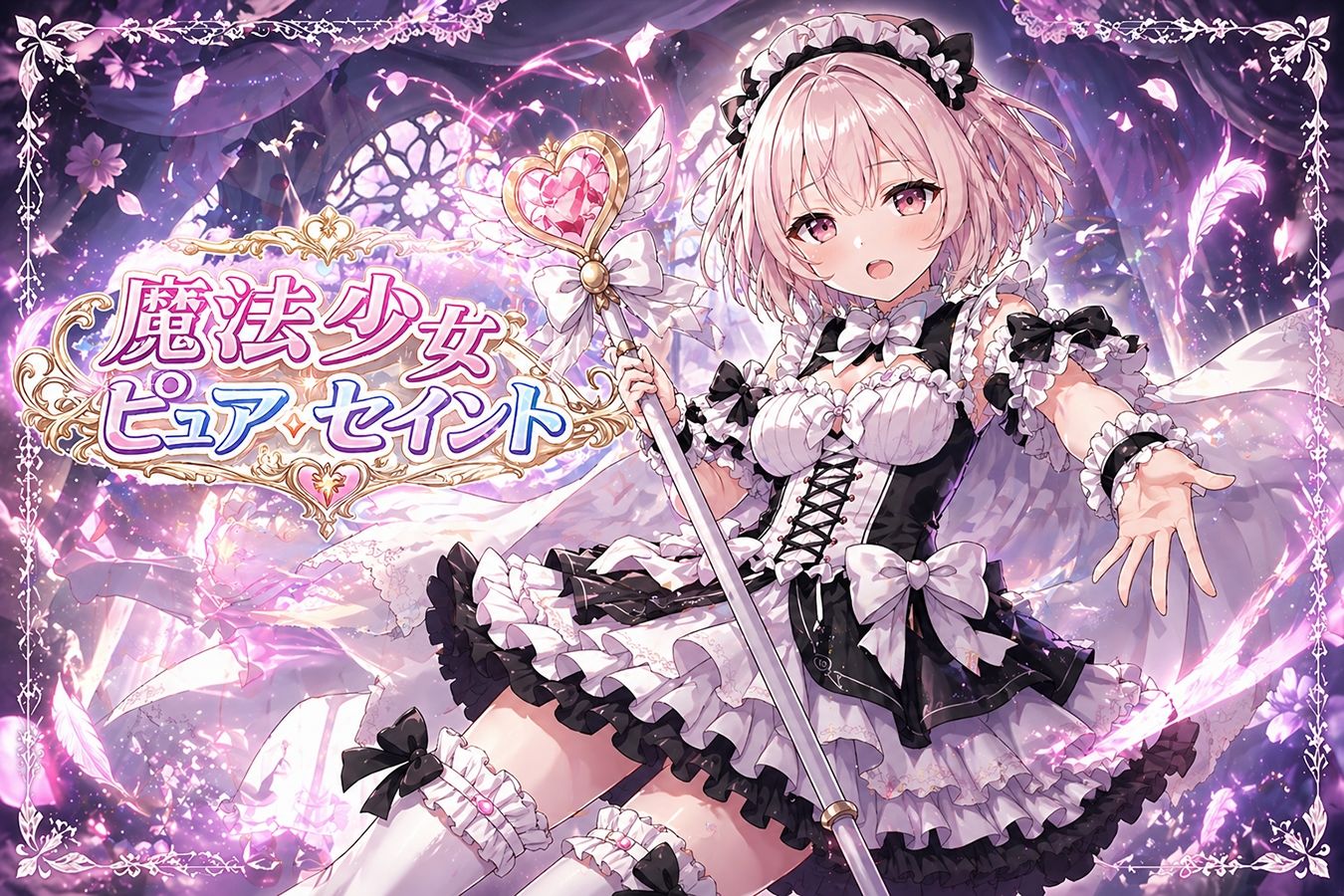 魔法少女ピュアセイントVS触手怪人 サンプル4