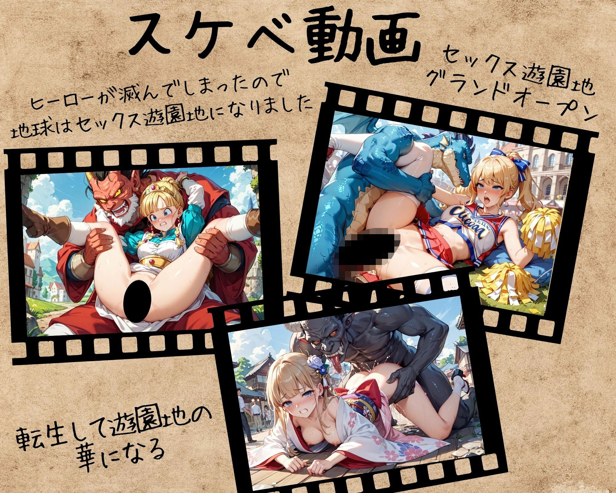 【エロ画像&スケベ動画】 SEX遊園地・地球 画像1