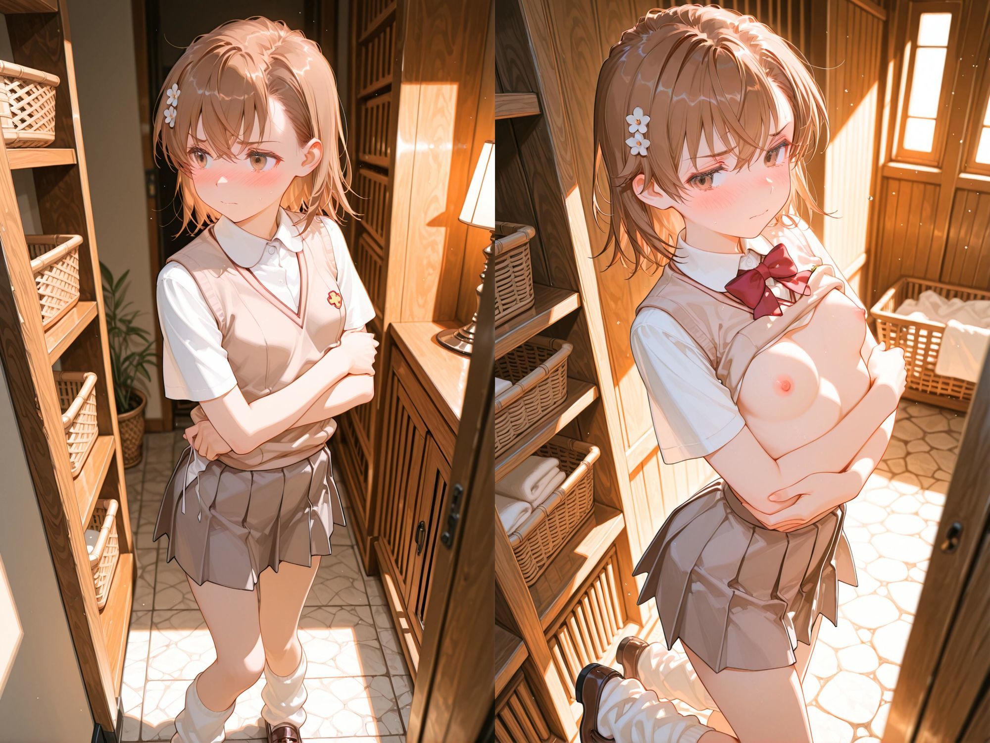 【エロ漫画】【4K動画8本】御坂美琴 秘湯堕ち:犯●れヒロイン温泉 とある科学の超電磁砲1