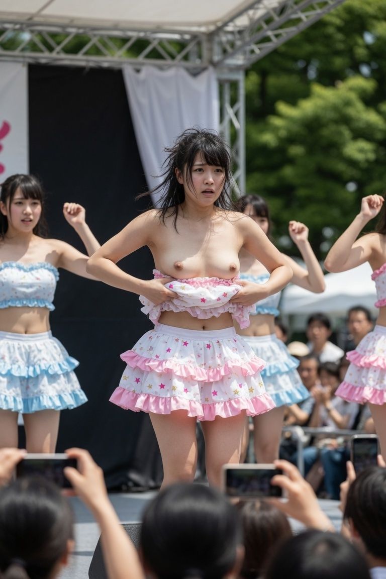 ダンス中におっぱいポロリ ハプニング画像集 画像3