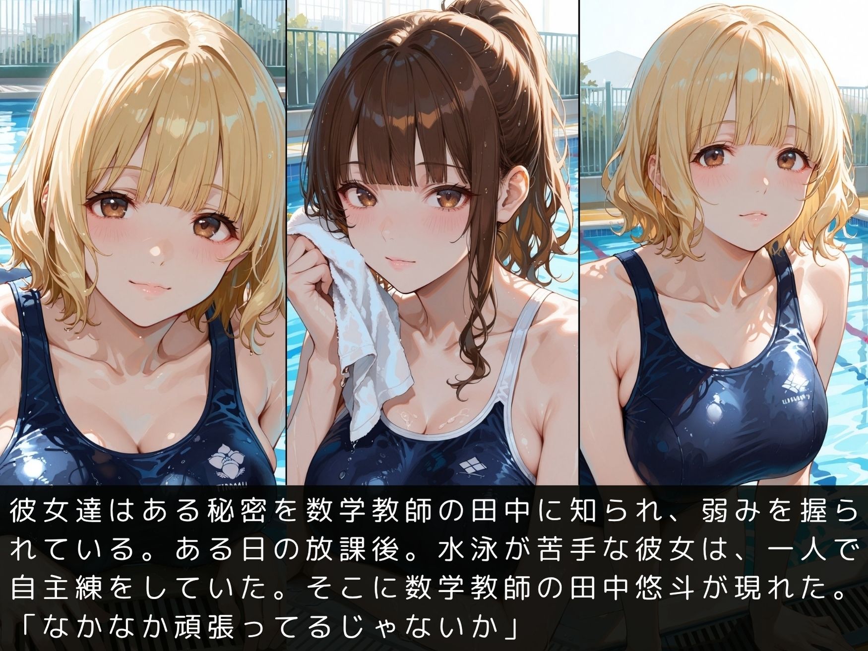 放課後の性指導〜禁断の記録〜プール編 Vol.2 画像4