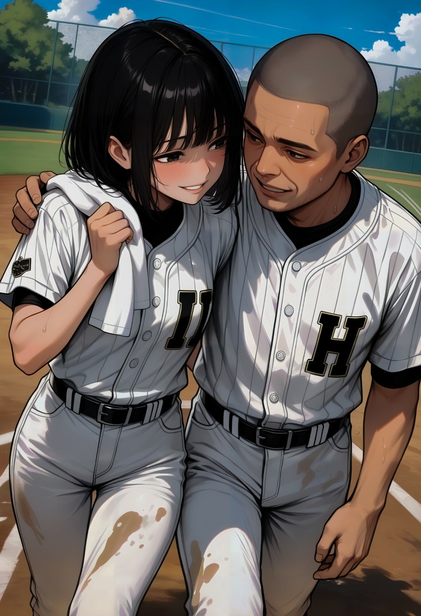 ついてる娘 野球部 サンプル画像 2