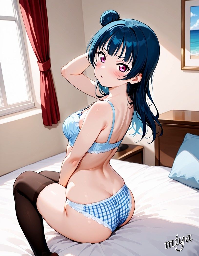 津◯善子 パンチラ・下着姿集 vol.1 サンプル画像 4