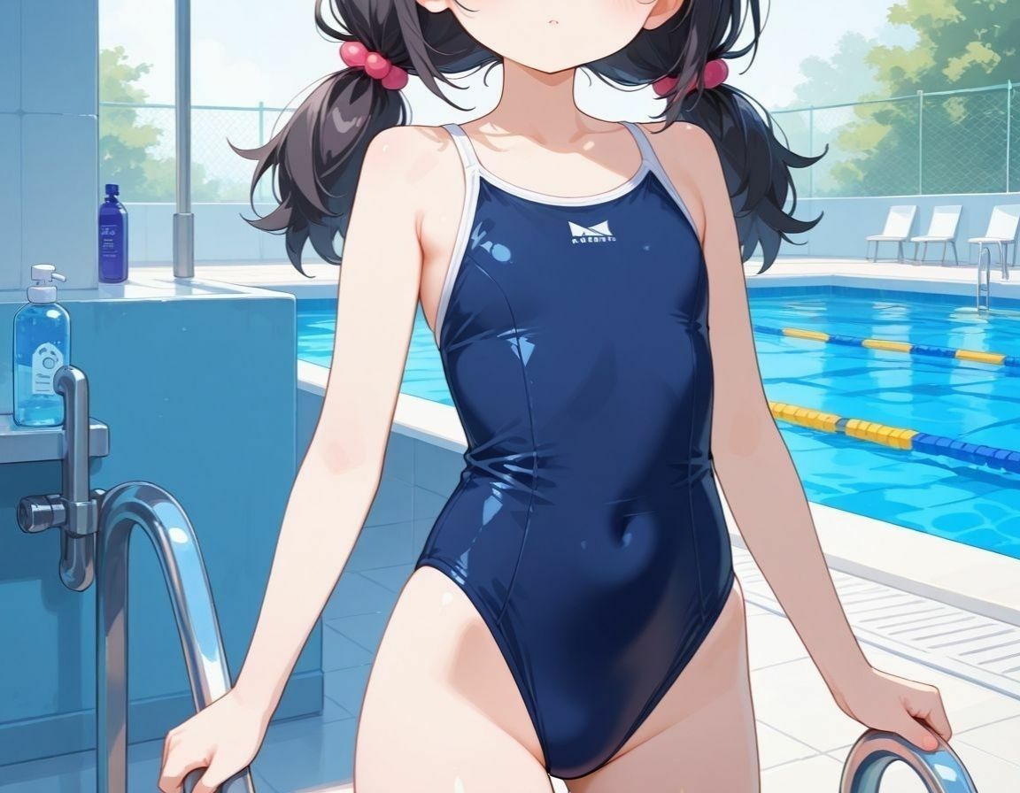 種付学園 -スク水ロリ編- つるぺたロリたちに生ハメしちゃお！思いっきり膣内射精！【CG500枚】_3