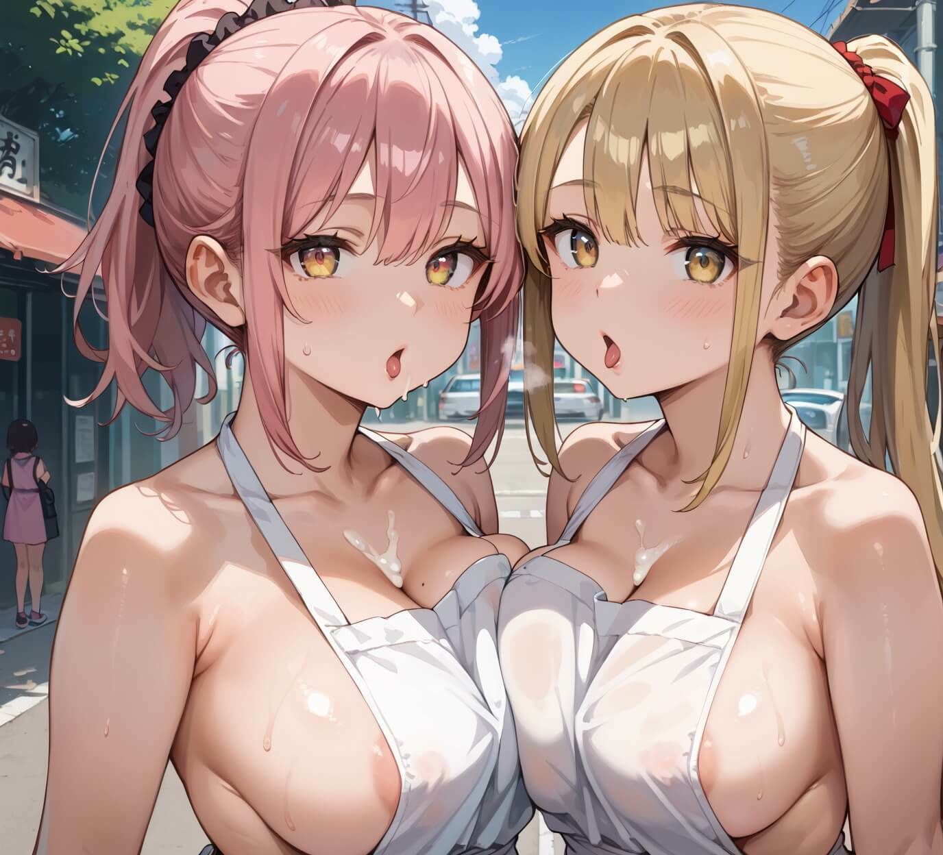 どエロ裸エプロン美女に、我慢できない3★★430枚★★ サンプル7
