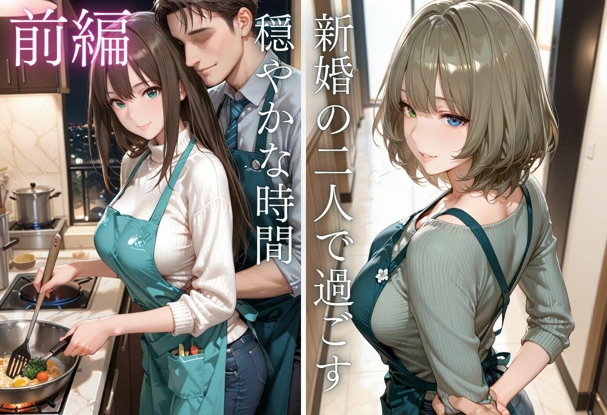 純愛新婚の果てに…裸エプロン妻の隣人NTRでハート目にVol.14