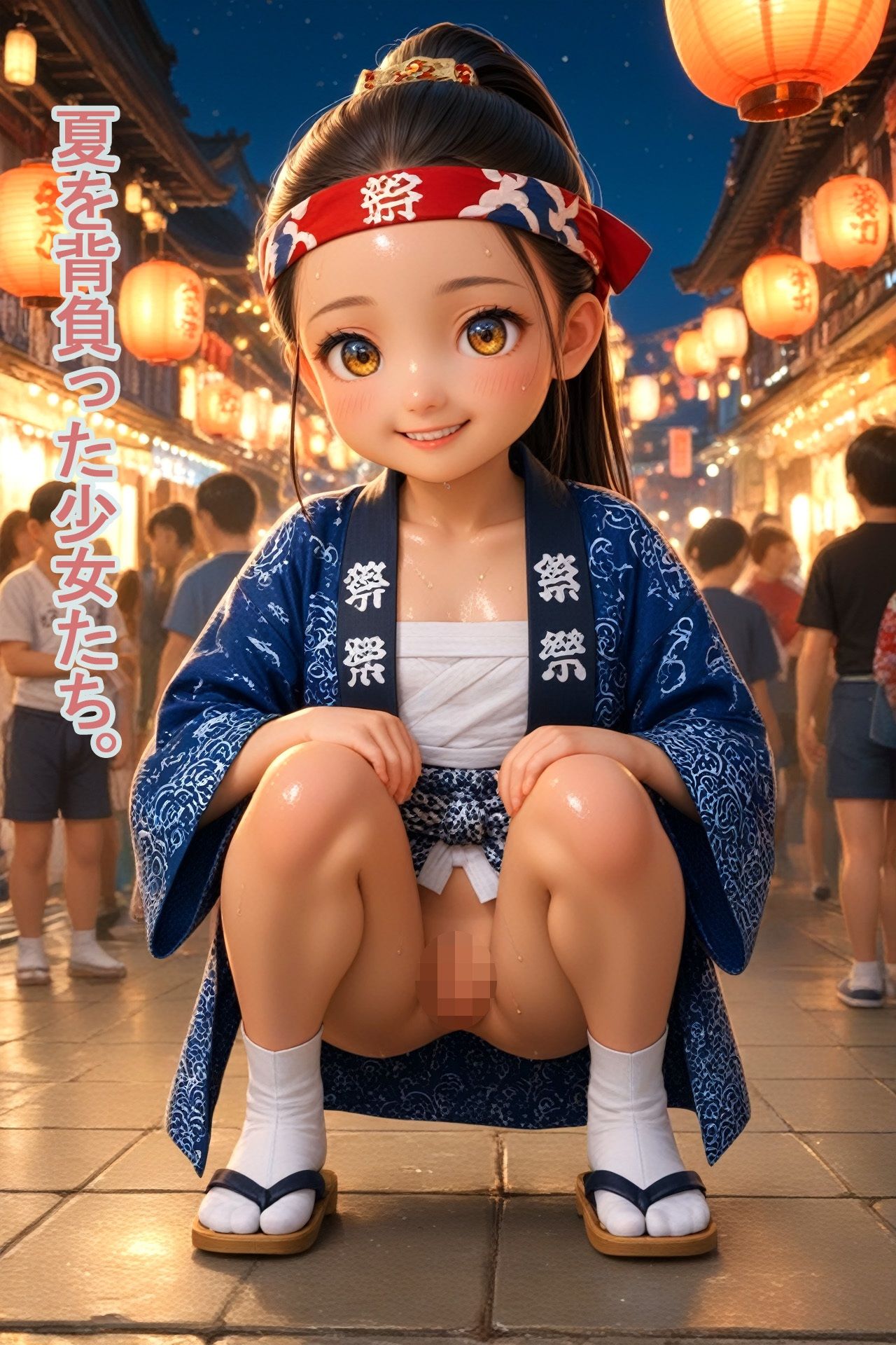 お祭りスジ少女 サンプル画像 3