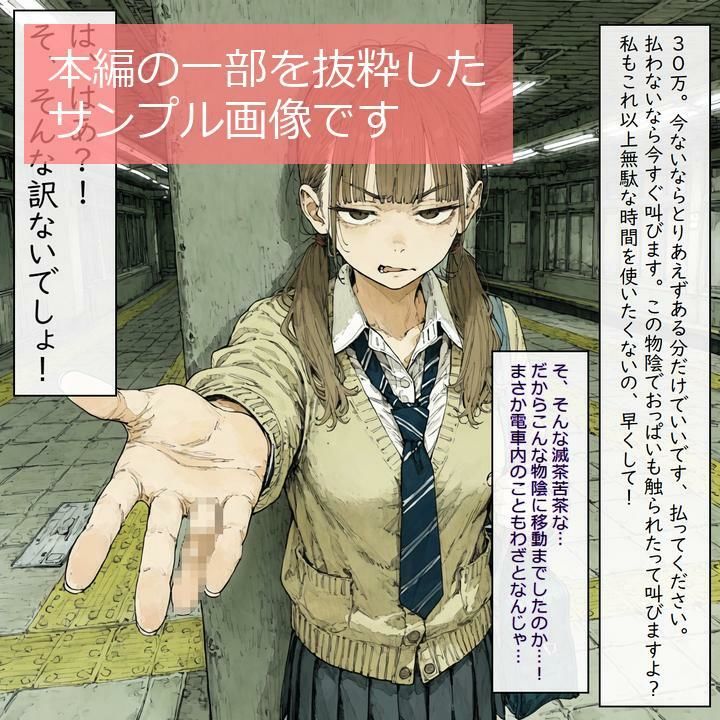 痴●冤罪を狙う舐めた女の弱みを握って大逆転わからせセックス!【ストーリー1万文字超え】 画像8