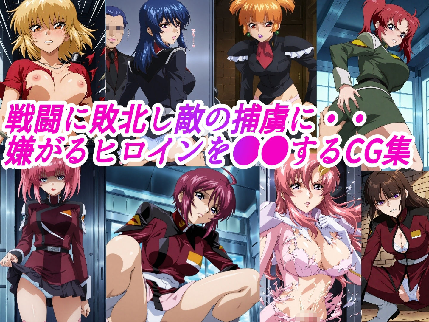 （ガン●ムSE●D）嫌な顔されながらおパンツ見せて中出しセックスで孕ませたい サンプル2
