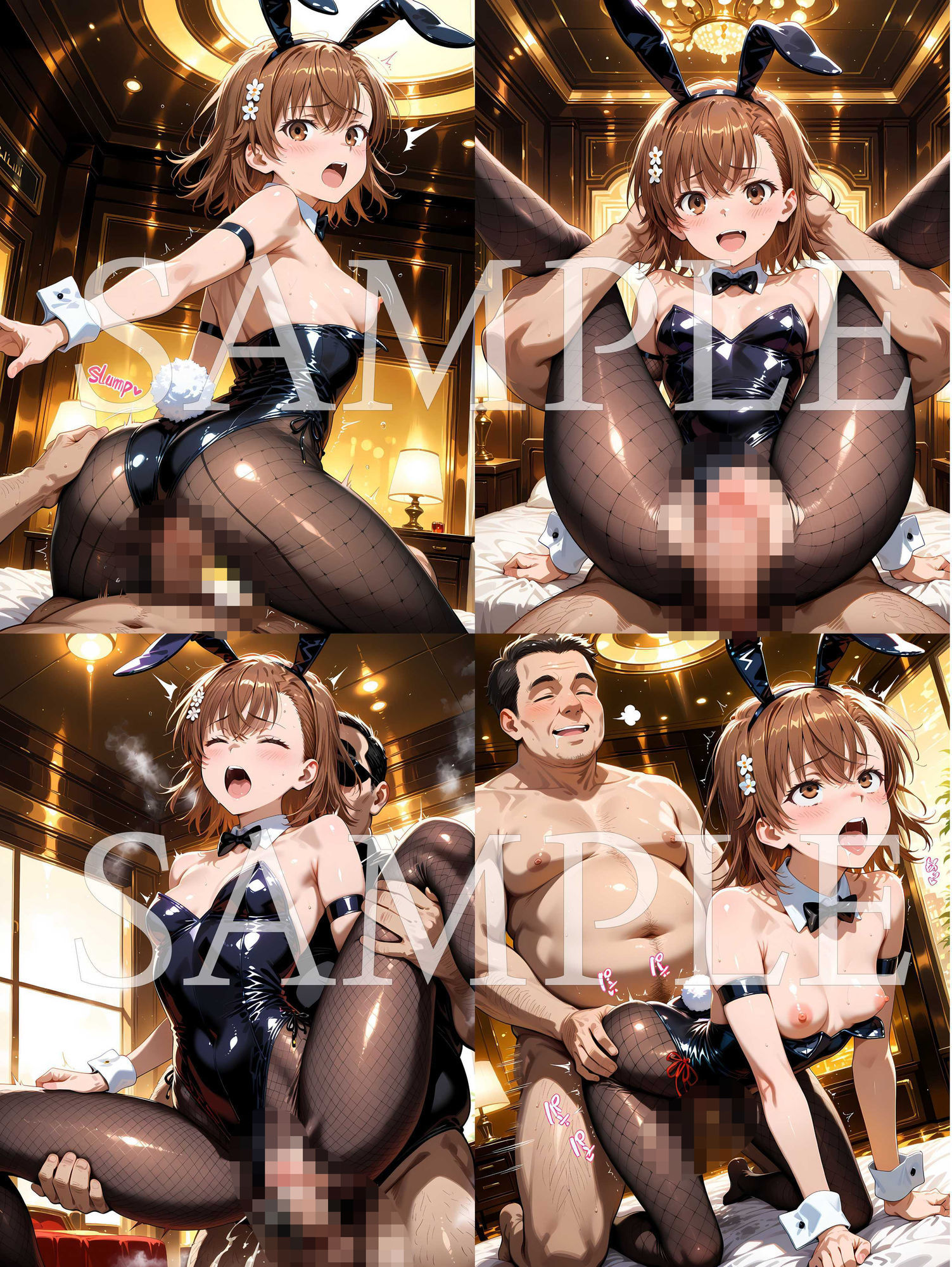 絶倫オジサンがバニーガールを食い荒らしまくって無責任膣内出し！ 御〇 美〇 編 画像4