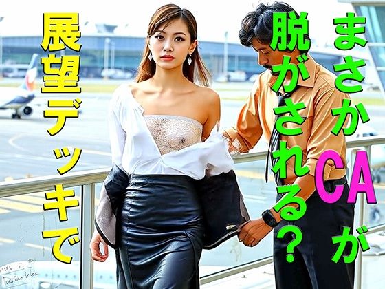 妄想27 CAが展望デッキで足上げ、脱がされ露出 AI生成動画