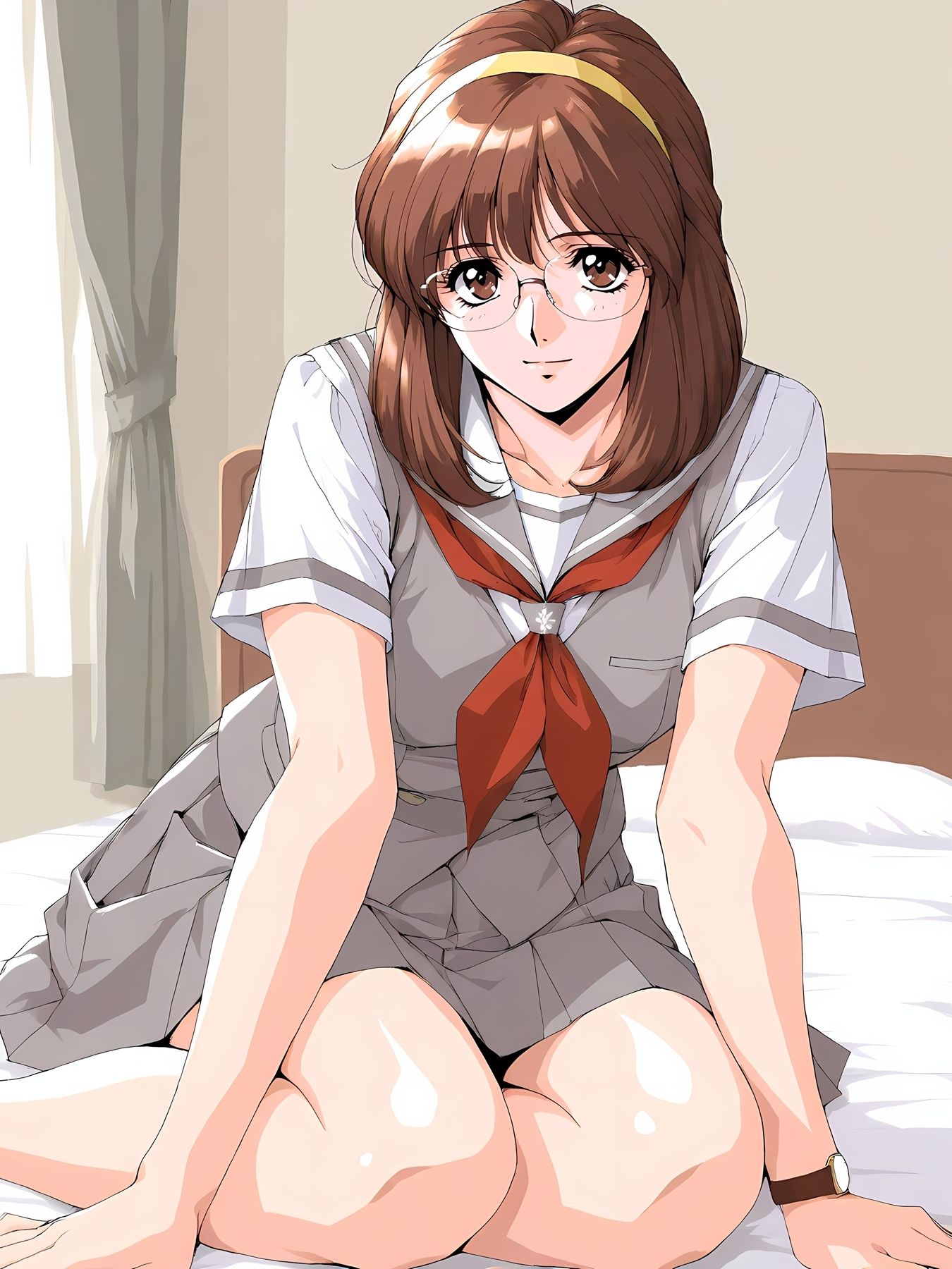 お姉さんと下校。 サンプル画像 2