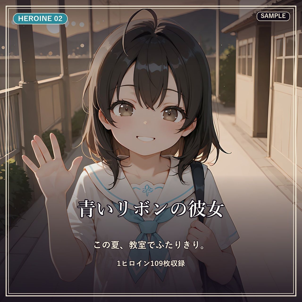 誰も来ない登校日。〜夕暮れまで、彼女とふたり〜 サンプル画像 4