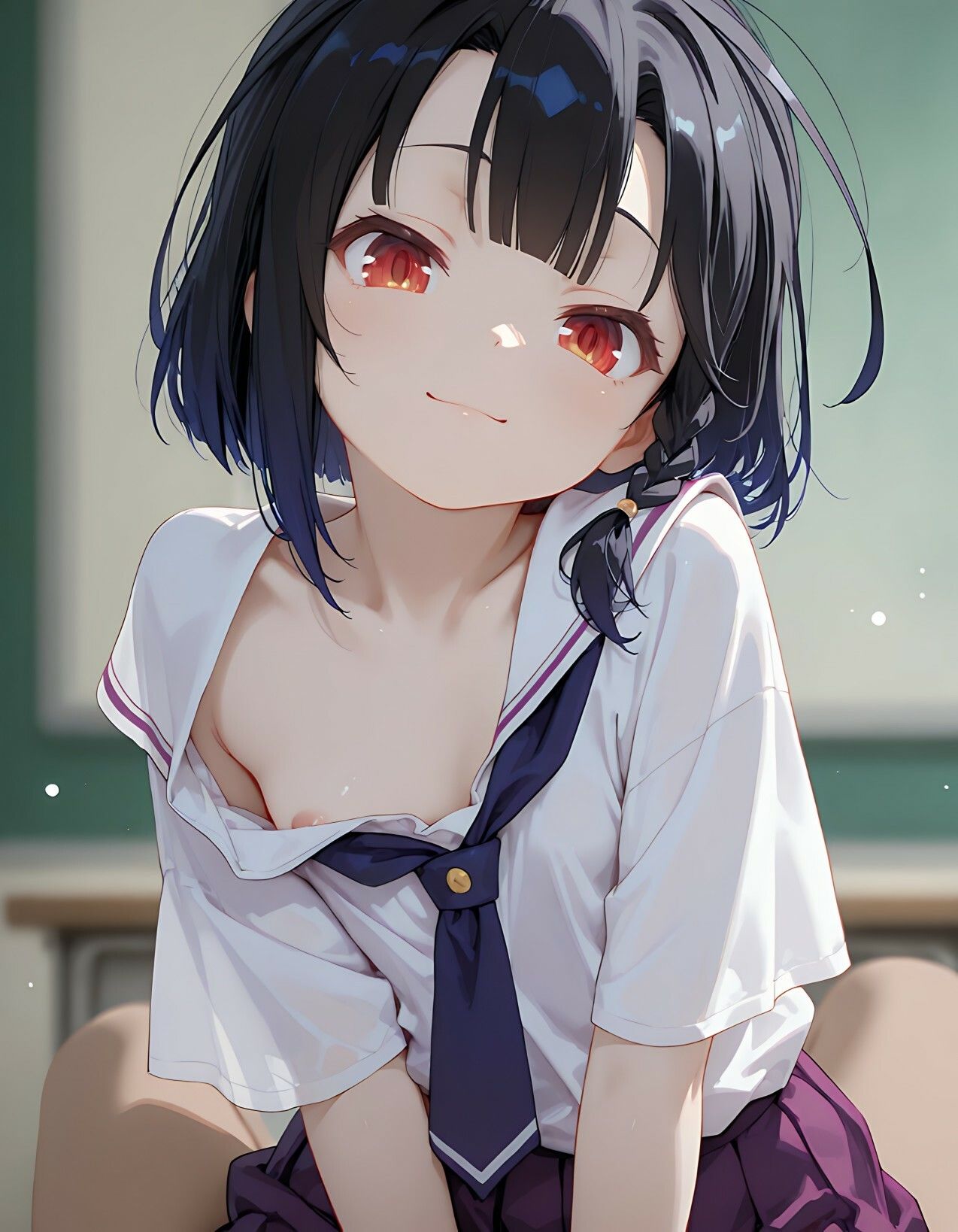 誰も来ない登校日。〜夕暮れまで、彼女とふたり〜 サンプル画像 8