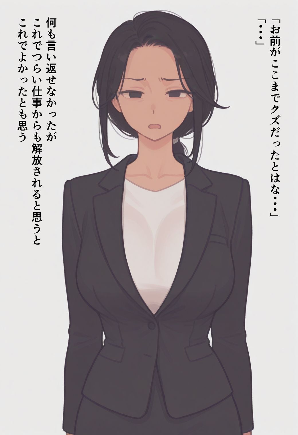 上司にいやな顔されながらヌイてもらう話 画像1