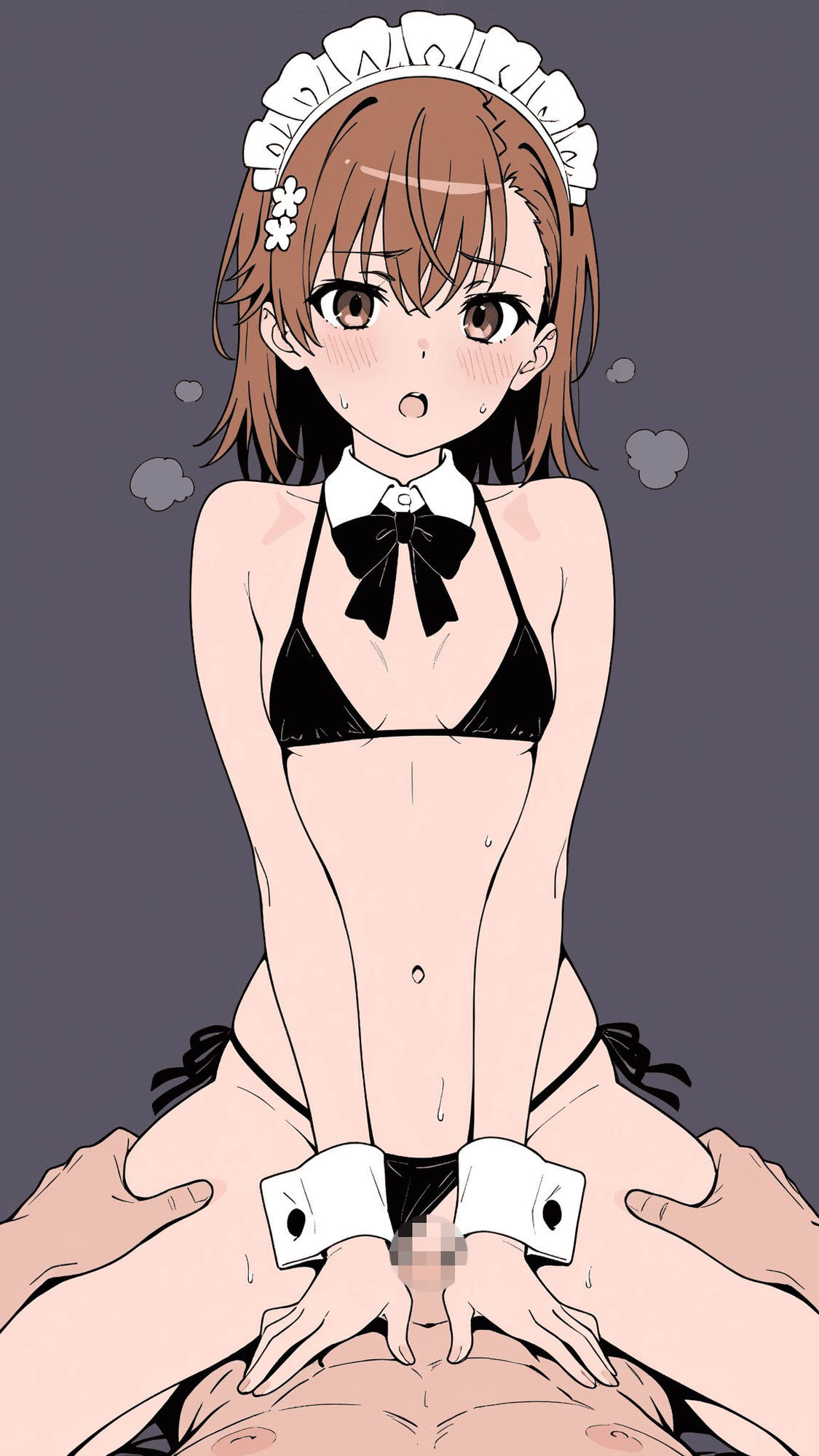 半ズボンのお姉ちゃん■メイド・サンタ服 画像5