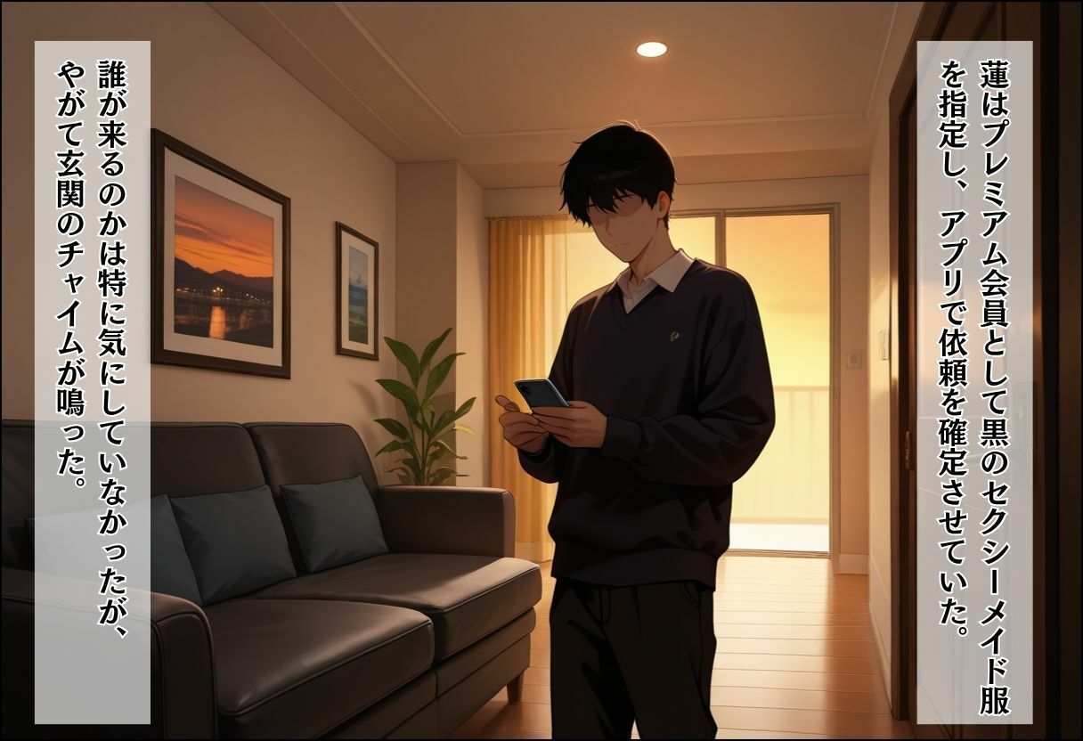 家事代行アプリで人妻をコスプレ奉仕させる話 〜隣人妻メイド奉仕編〜 画像4