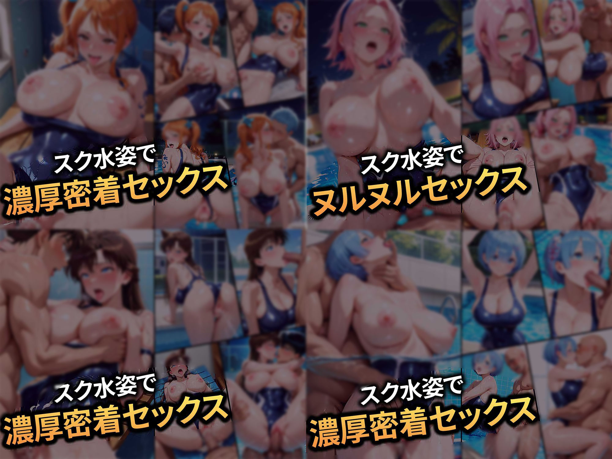 【エロ漫画】【合計1000ページ】生意気なカノジョたちを〇〇な方法で犯した話〜サ●ラ・ナ●・ら●・レ●の総集偏〜9