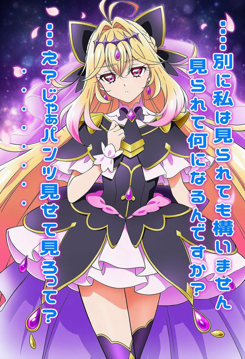 【キュアアルカナシャドウ】パンチラくらいなら・・・挑発が堕ちるまで〜プライドをへし折られた無表情のキュアアルカナシャドウ サンプル画像 6