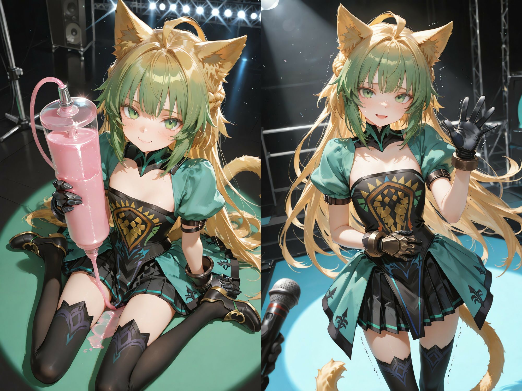 このあと英霊アイドルは全員漏らした 〜浣腸我慢ライブ×アナルセックス〜（口から逆流あり） 画像1