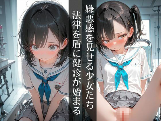 毎年義務化された性器検査で少女たちは秘部を晒される サンプル画像 2