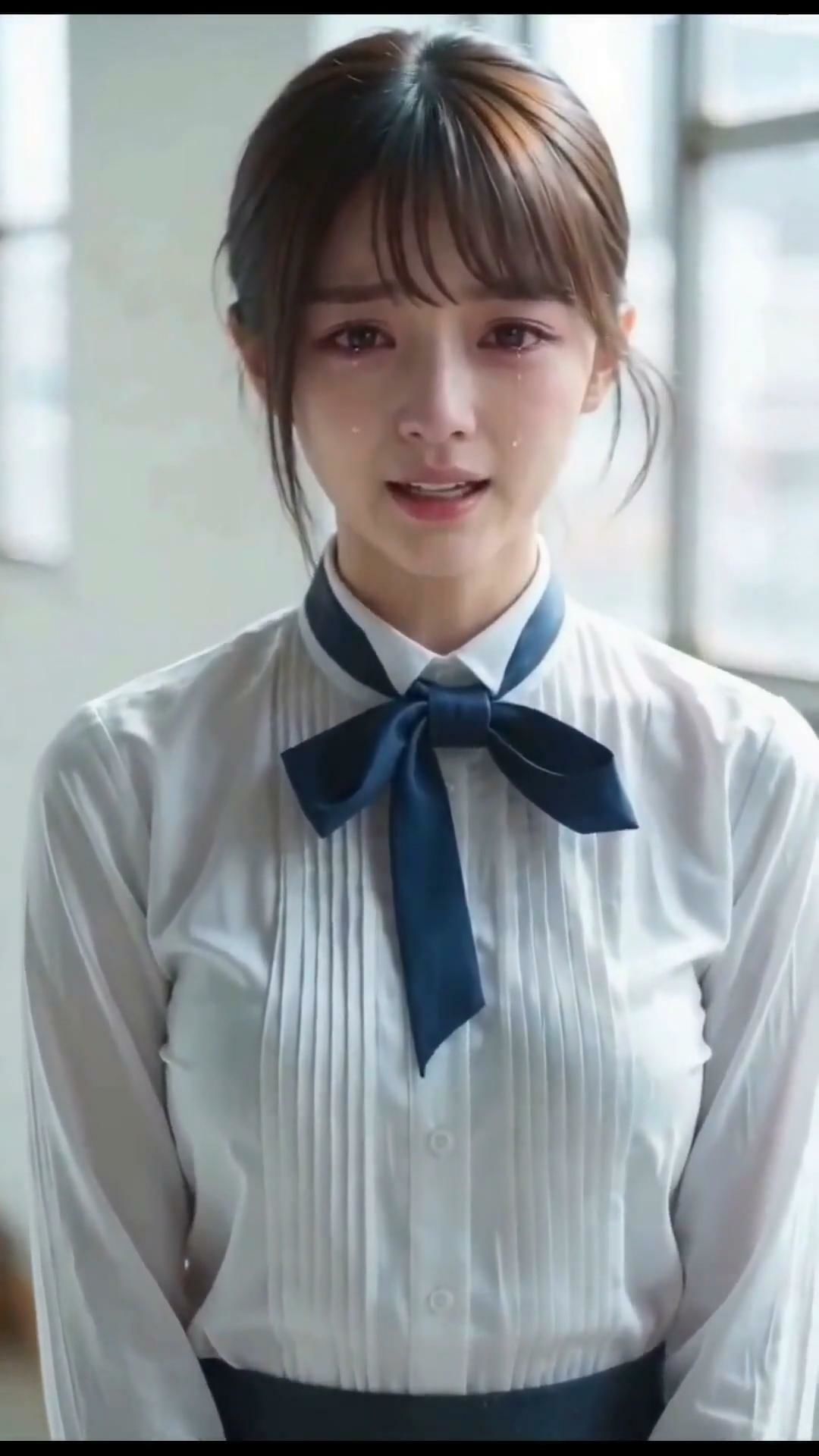 実写系！女子校生にしゃぶらせて顔射する動画 画像2