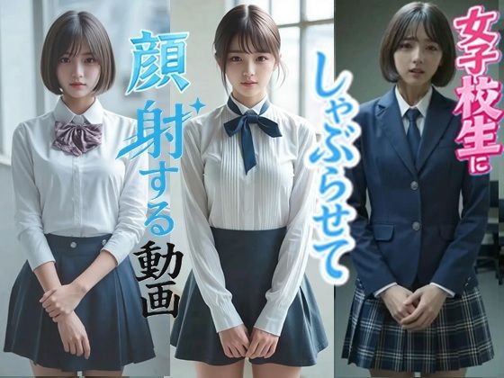 実写系！女子校生にしゃぶらせて顔射する動画【浜辺  竜】