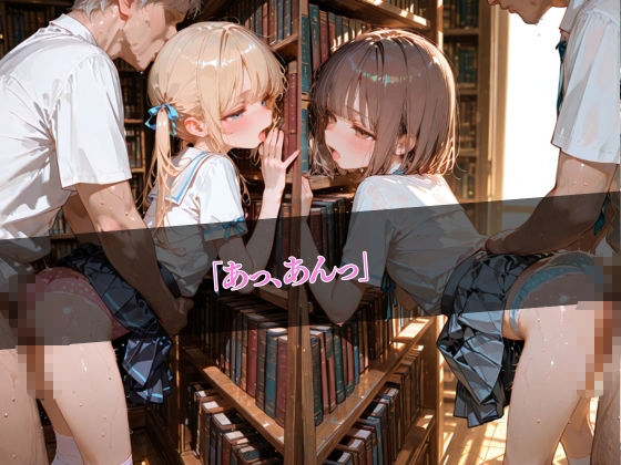 つるぺた3人 娘放課後図書室の特別指導 先生とHした秘密の記録 サンプル画像 8