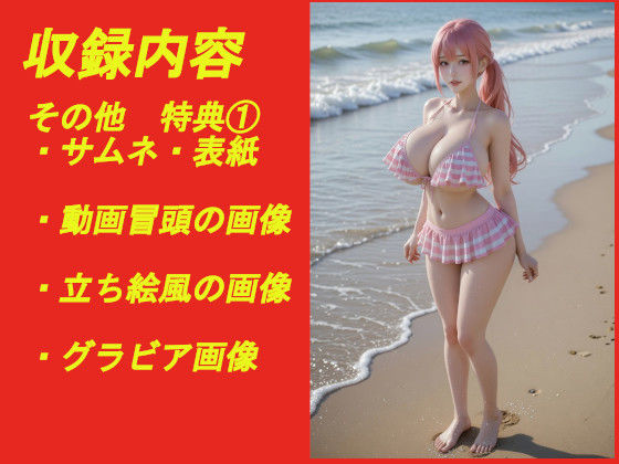 煩悩の引き出し AI動画集REAL5 ―爆乳水着―の作品画像 6