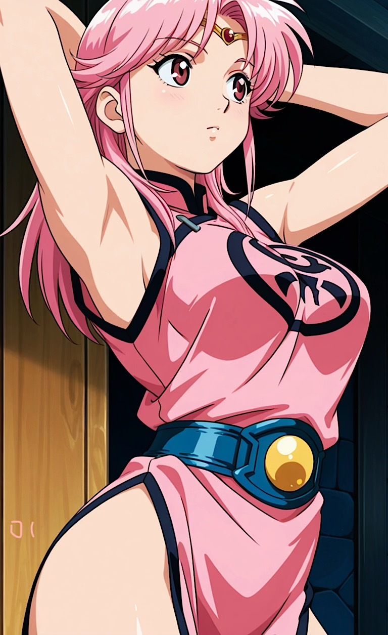 【エロ漫画】500枚★ダ◯の大冒険マ◯ム★屈辱ジジイ師匠とセックス修行！オマンコに大量のドピュデイン！！2