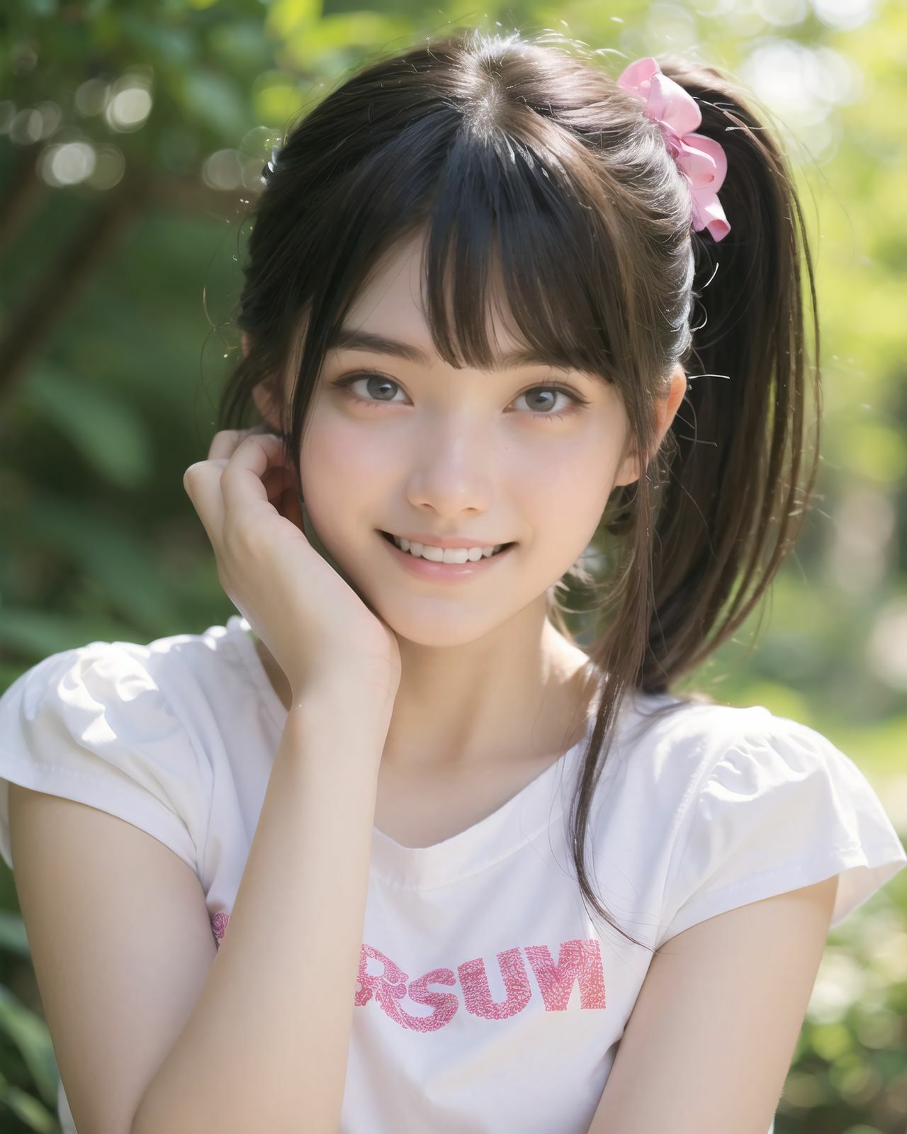 AI美少女写真集 素顔の RUNA - （2） 〜光に揺れる透明な笑顔〜 画像3