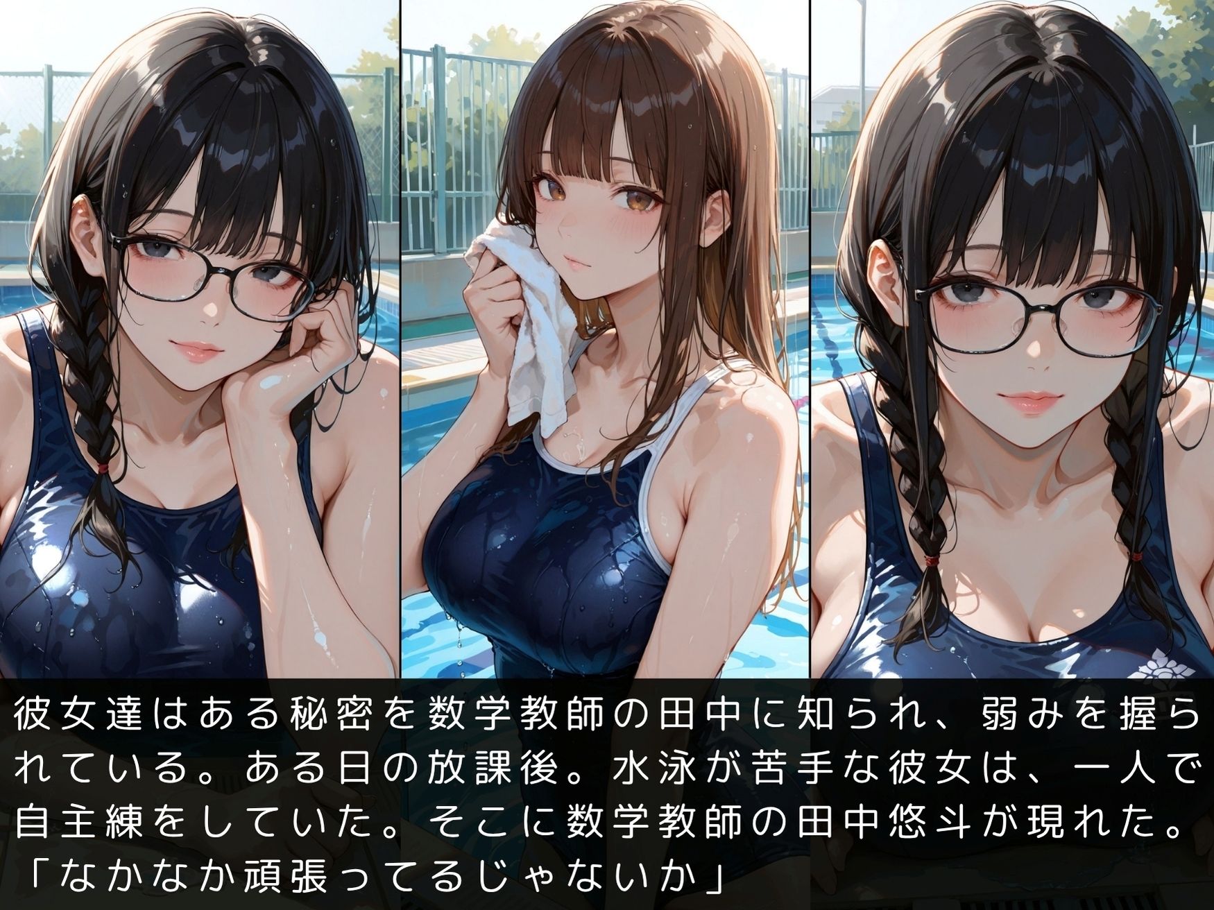 放課後の性指導〜禁断の記録〜プール編 Vol.3のサンプル画像4