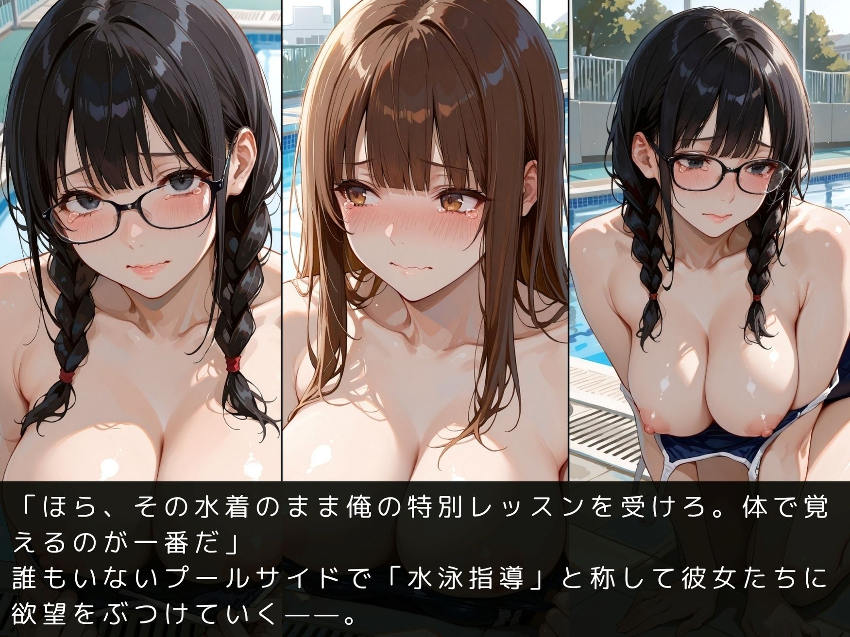 放課後の性指導〜禁断の記録〜プール編 Vol.3のサンプル画像6
