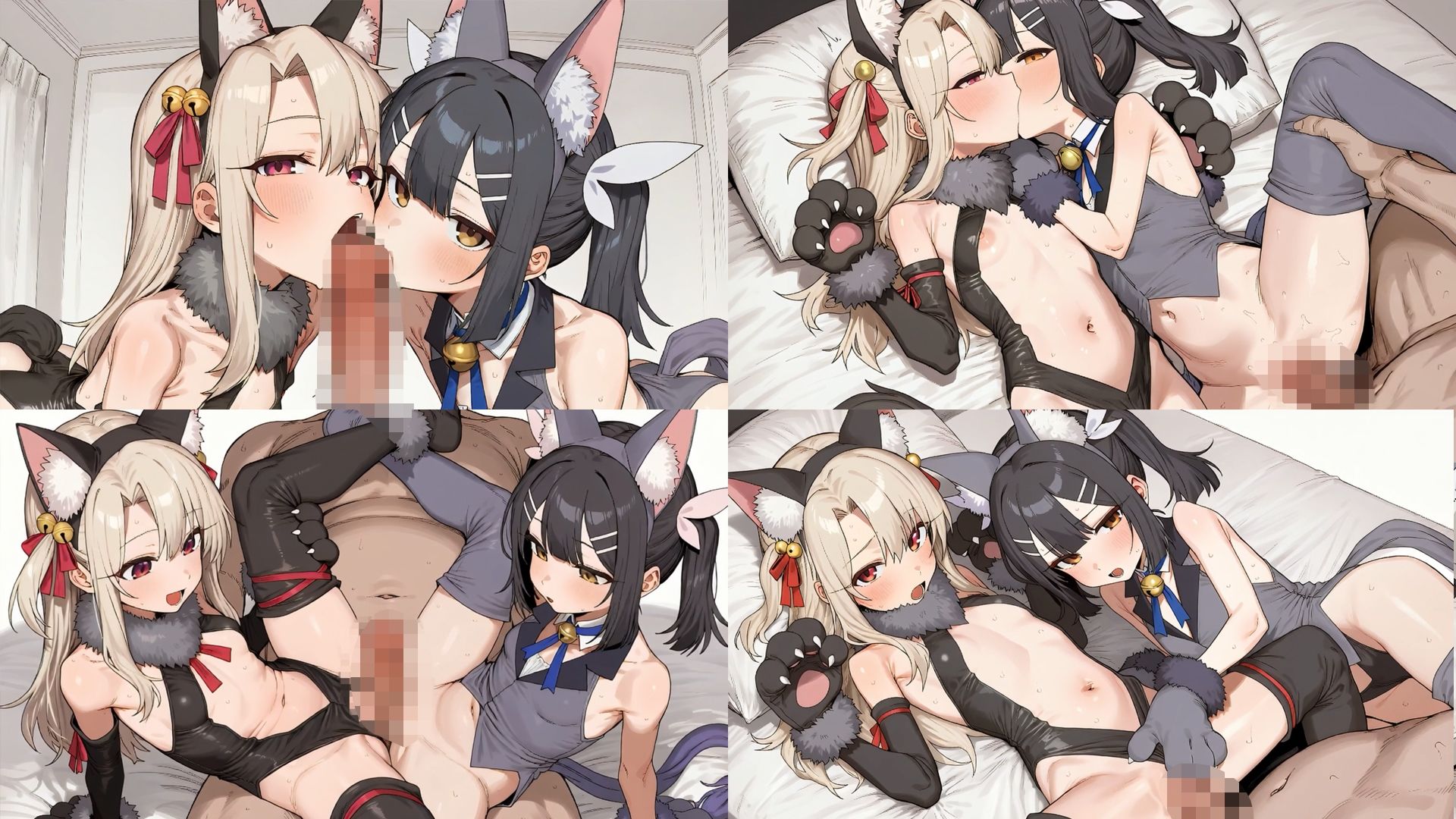 【4K60FPS】催●アプリで魔法少女をハメ堕とし【ボイス付き】 サンプル画像5