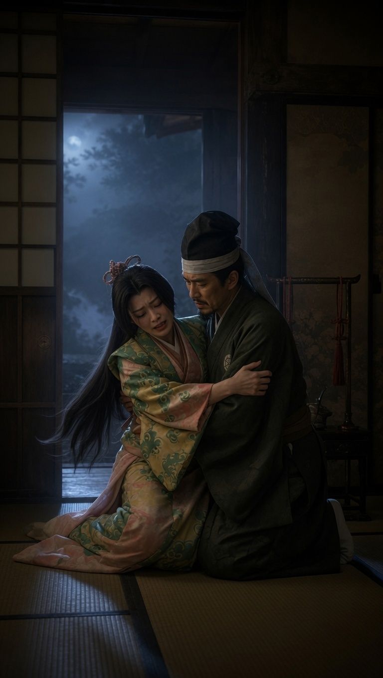 戦国乙女・おくに絵巻「乱れる着物、一夜の秘め事」 画像7