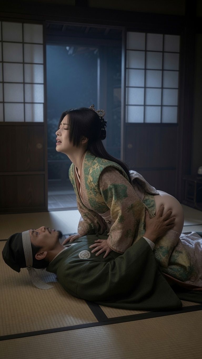 戦国乙女・おくに絵巻「乱れる着物、一夜の秘め事」 画像8