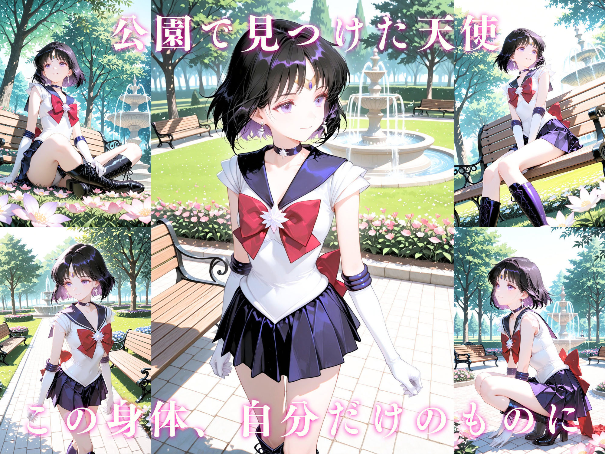 【4K動画付き 9本】セーラ〇サターン 催●支配:公園で見かけたカワイイあの子を犯したいー 4K高画質 美少女戦士セーラ〇ムーン 土〇ほたる