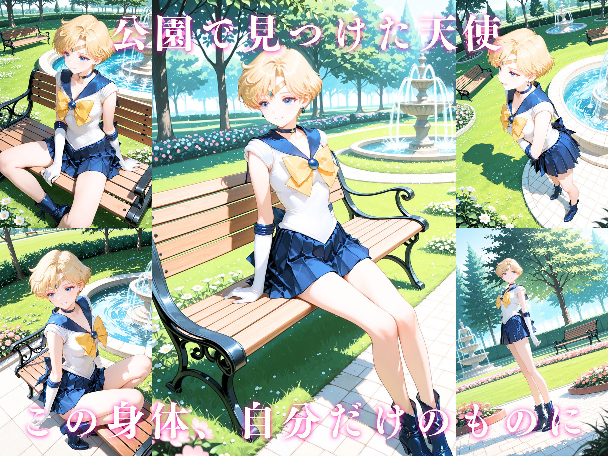 【4K動画付き】セーラ〇ウラヌス 催●支配:公園で見かけたカワイイあの子を犯したいー 4K高画質 美少女戦士セーラ〇ムーン 天〇はるか サンプル画像 1