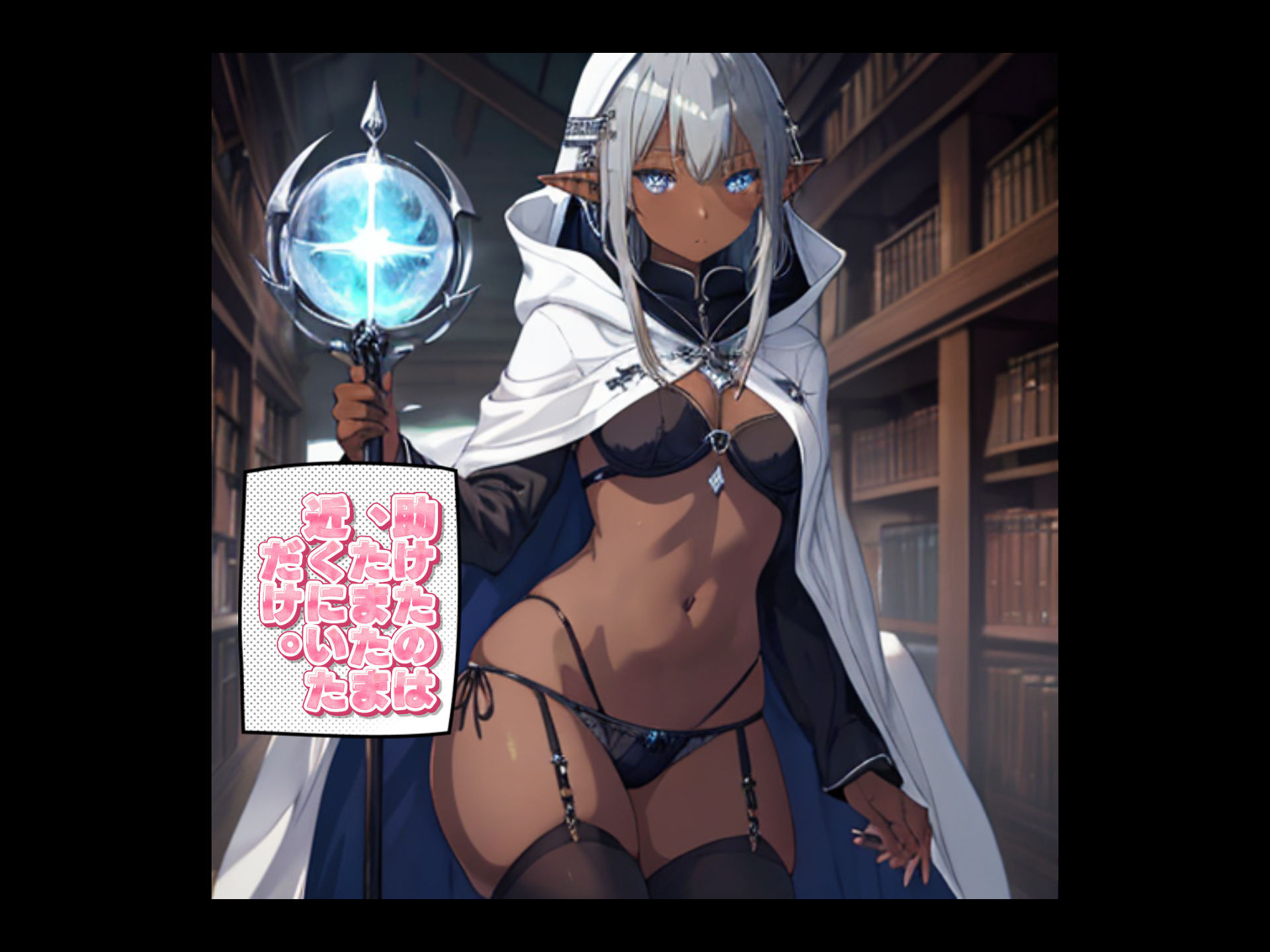 【AI生成】LUNA NOIR Vol.1  スリギイ  -静寂の魔女-  【総ページ163枚 CG枚数:70枚（セリフ差分有）】 画像3