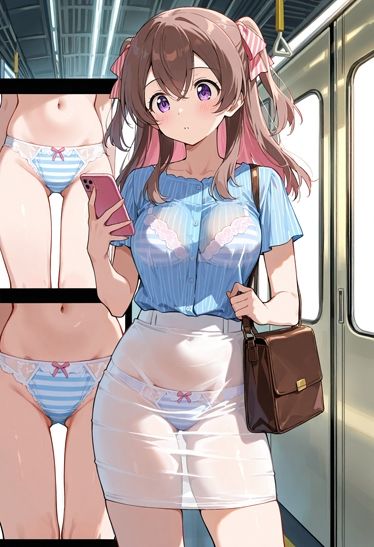 【500枚】今日のパンティーチェック！SP11（粘着盗撮編） サンプル10