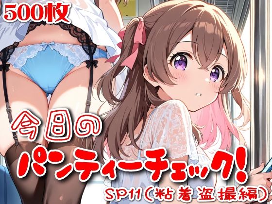 【500枚】今日のパンティーチェック！SP11（粘着盗撮編）
