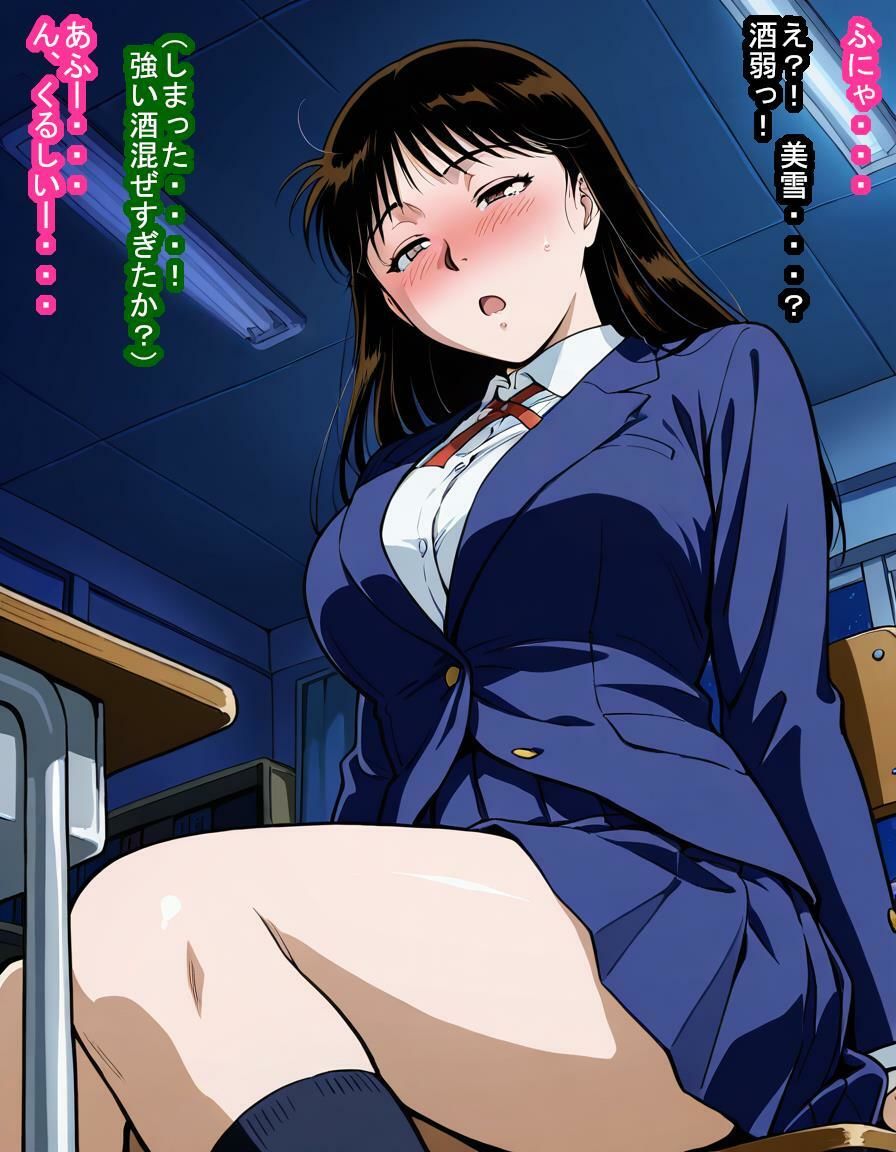 七瀬〇雪ちゃんが相思相愛の金田〇くんではなく教え子孕ませ教師のオナホになっちゃう話 画像8