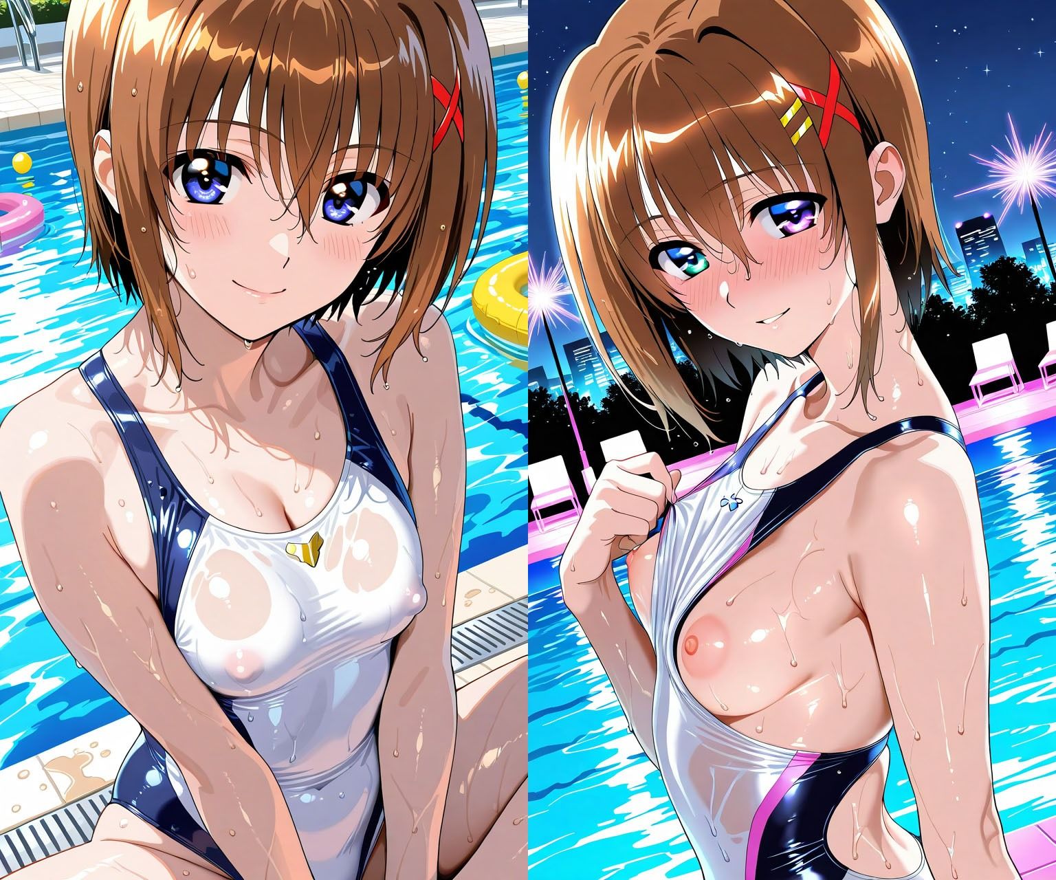 Night Pool  DE  ふぇーばー。 サンプル9