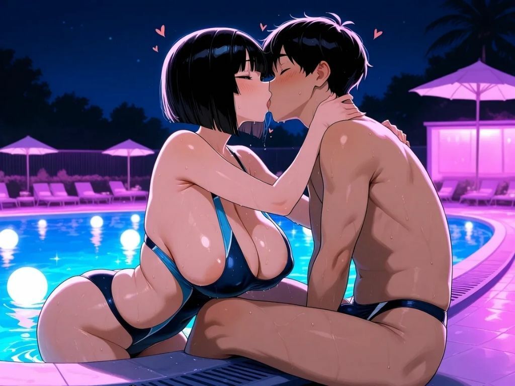 競泳水着の美女で、ひとぬきっ2 画像2