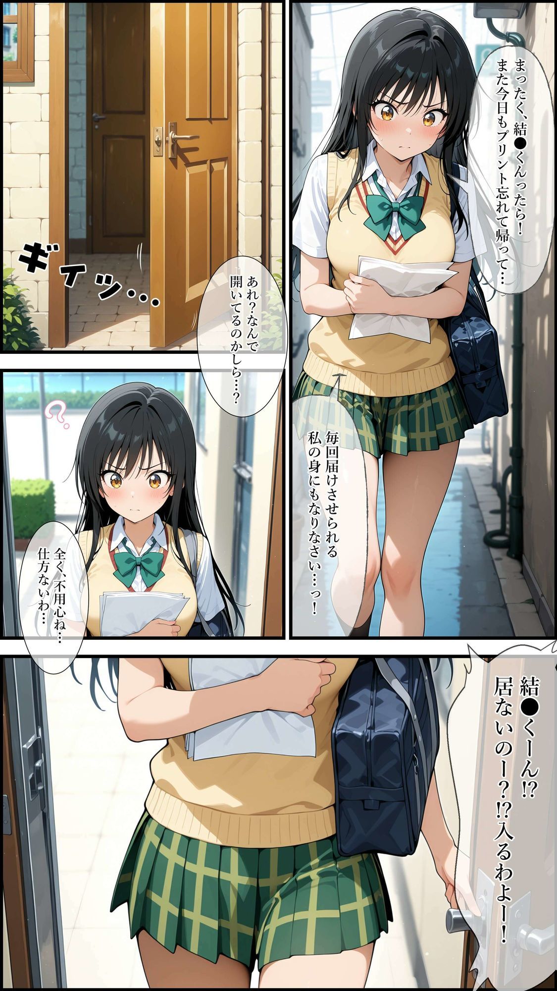 【エロ漫画】結●家の家庭訪問22