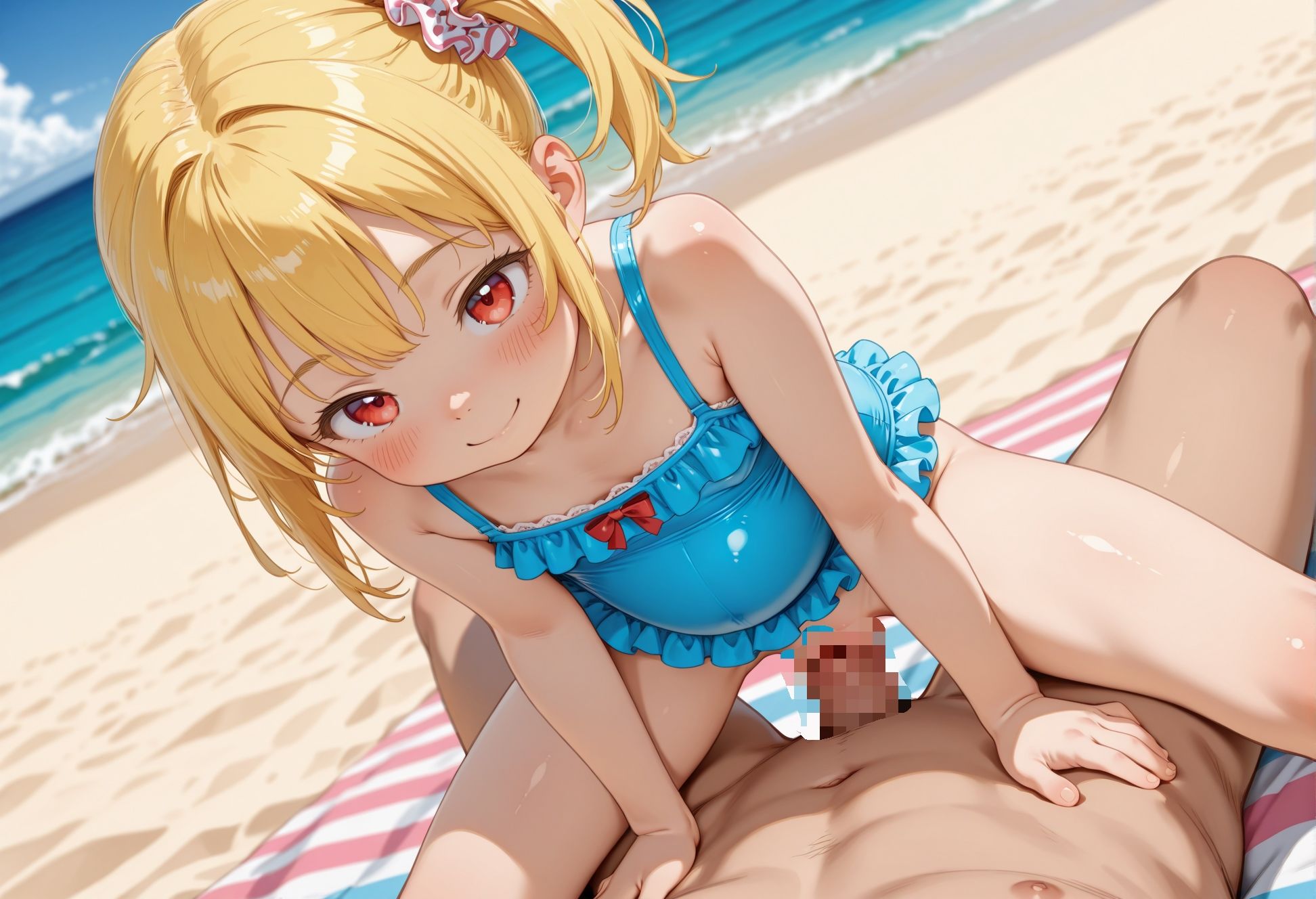 あつまれちっぱいのロリ【水着】（動画約1時間＋CG集200枚） サンプル画像 3