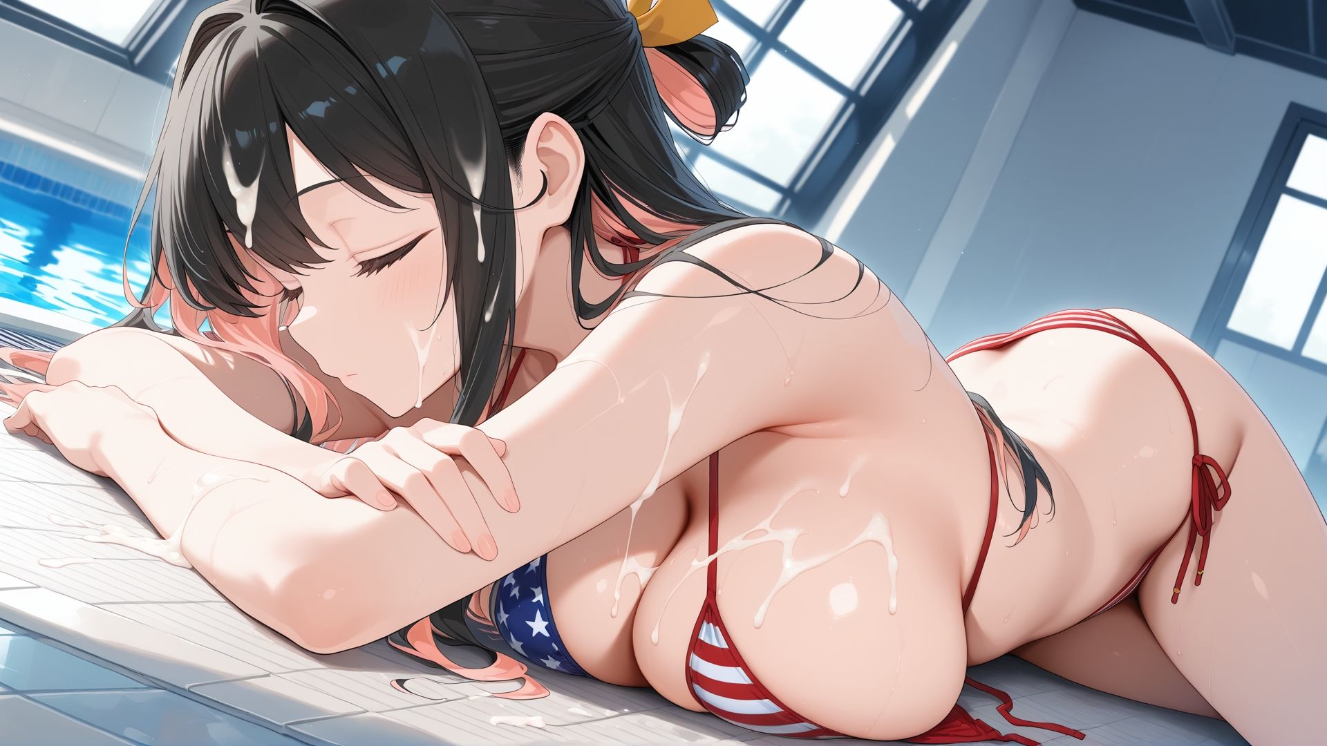 寝ている○○にぶっかけ ながなみ編 サンプル画像 9