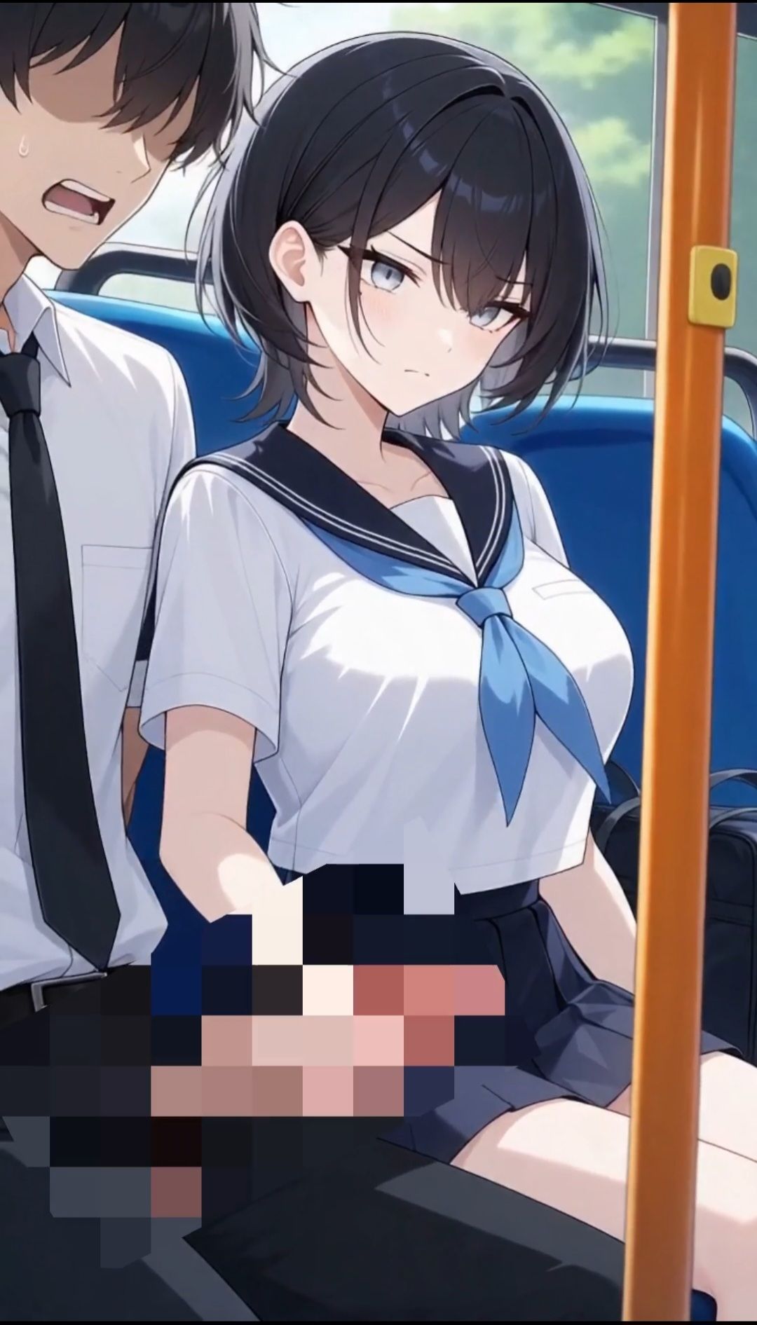 クールな少女美鈴は世話焼き、大自然の中で始まる物語、幼馴染の間で揺れ動く感情と祭の影 サンプル2